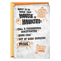 Haunted House Decisions Funny Halloween Card for only USD 3.99 | Hallmark