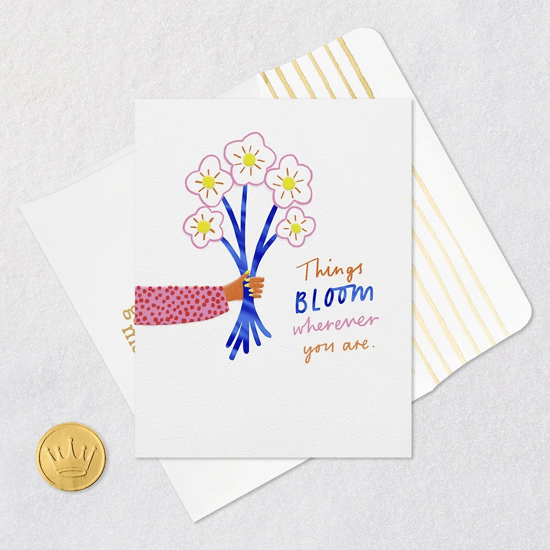 Things Bloom Wherever You Are Birthday Card for only USD 3.99 | Hallmark
