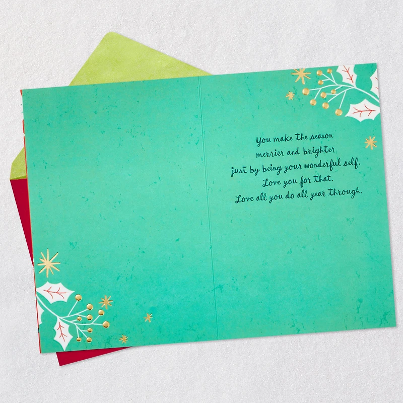 You Bring the Christmas Magic Christmas Card for Auntie for only USD 3.99 | Hallmark