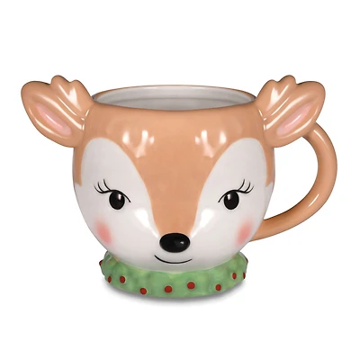 Sculpted Reindeer Mug, 15.9 oz. for only USD 19.99 | Hallmark