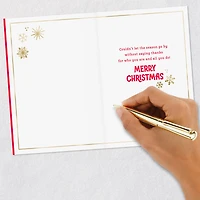 Grateful for You Christmas Thank-You Card for only USD 2.99 | Hallmark