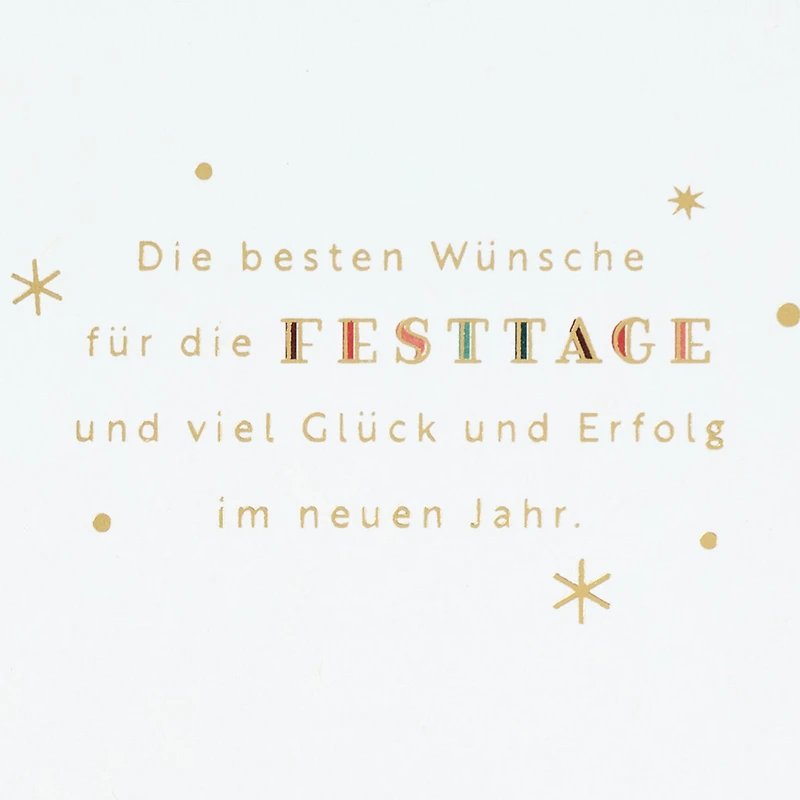 Frohe Weihnachten German-Language Christmas Card for only USD 4.59 | Hallmark
