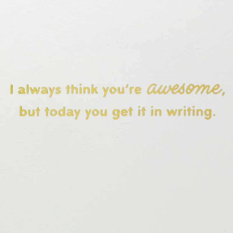 Dang You're Awesome Graduation Card for only USD 4.99 | Hallmark