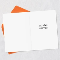 Chick in Witch Hat Funny Halloween Card for only USD 2.00 | Hallmark