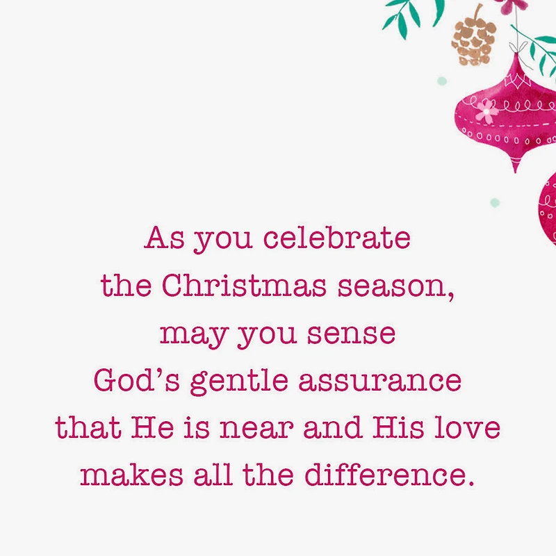 God's Peace To You Religious Christmas Card for only USD 1.98 | Hallmark