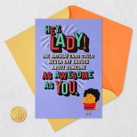 A Bad-Ass, Smart-Ass, Kick Ass Lady Birthday Card With Mini Cards for Her for only USD 5.59 | Hallmark