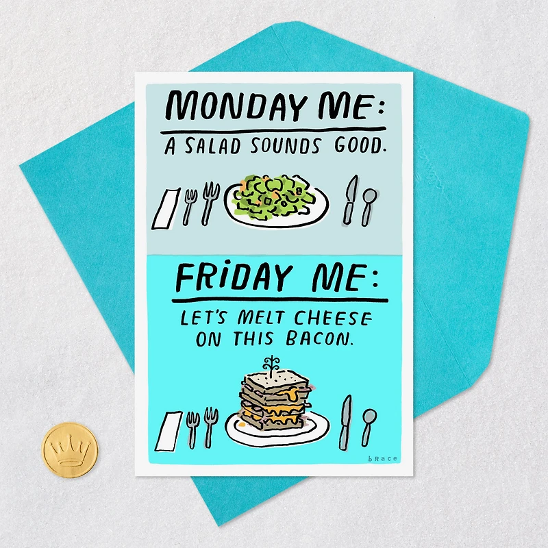 Melted Cheese Funny Birthday Card for only USD 3.99 | Hallmark