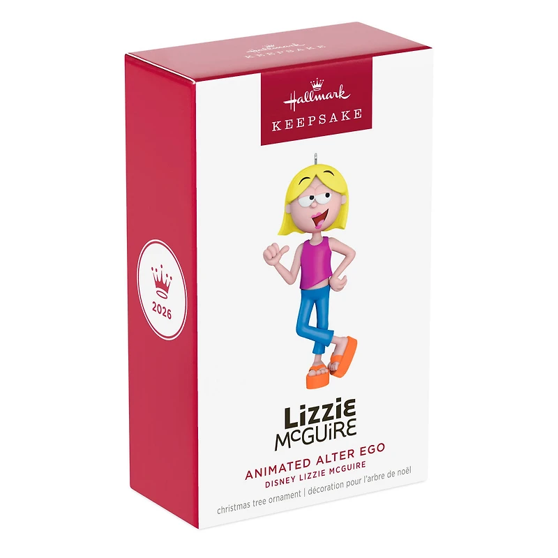 Disney Lizzie McGuire Animated Alter Ego Ornament for only USD 25.99 | Hallmark