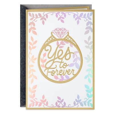 Yes to Forever Engagement Card for only USD 4.59 | Hallmark