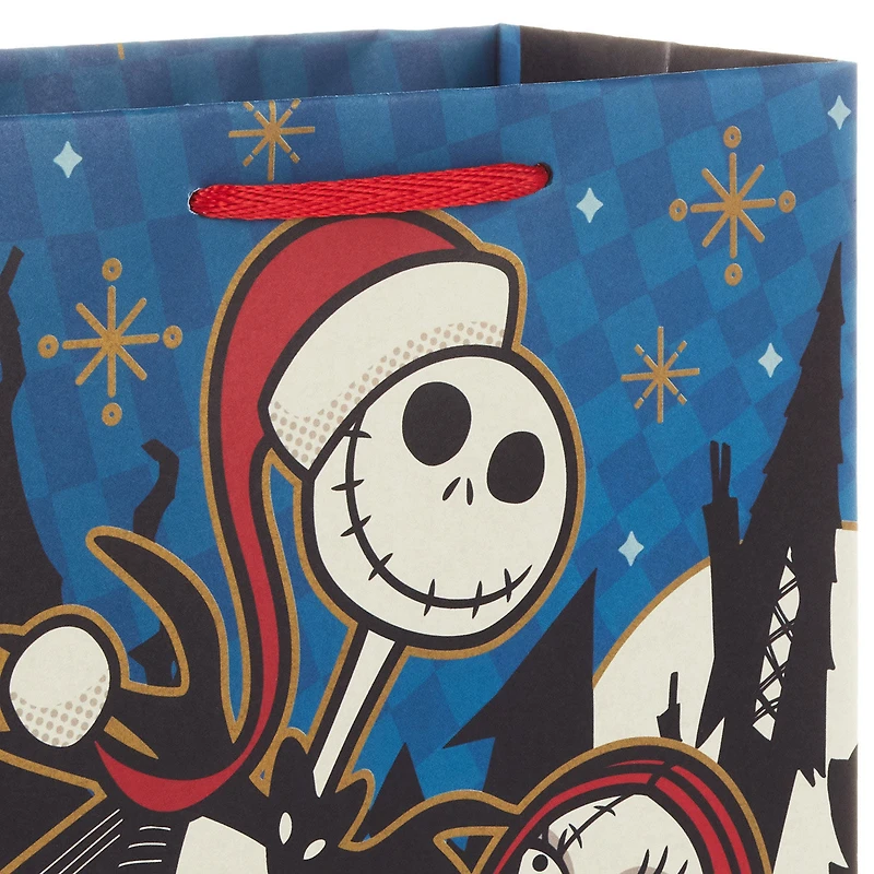 9.6" Disney Tim Burton's The Nightmare Before Christmas Jack and Sally Medium Gift Bag for only USD 3.49 | Hallmark