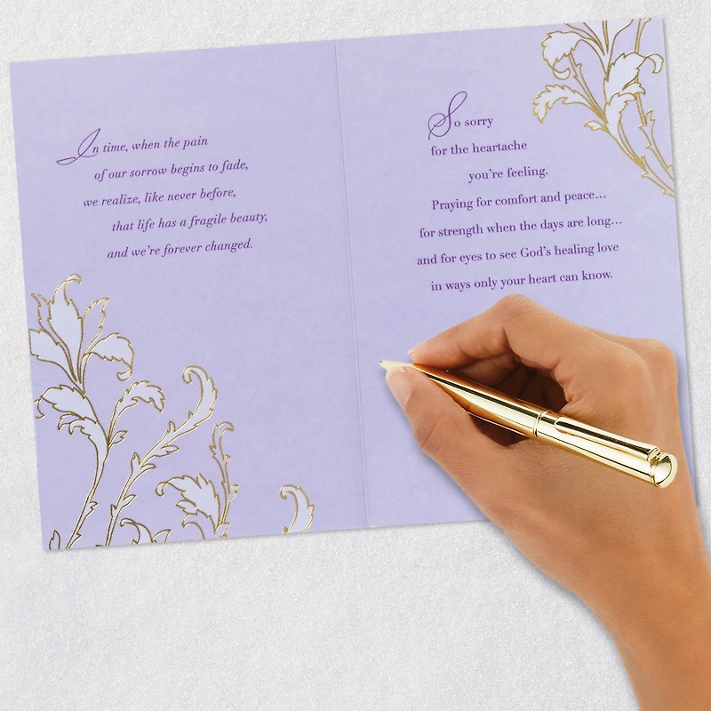 God's Healing Love Sympathy Card for only USD 4.59 | Hallmark