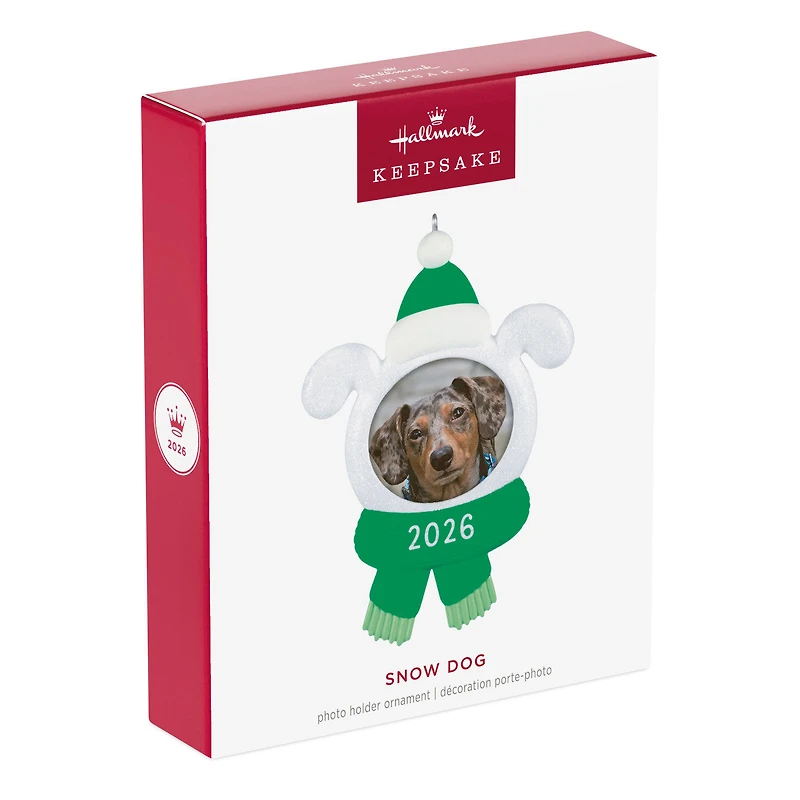 Snow Dog 2026 Photo Frame Ornament for only USD 19.99 | Hallmark