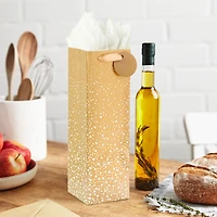 13" Gold Sparkle Wine Gift Bag for only USD 3.99 | Hallmark