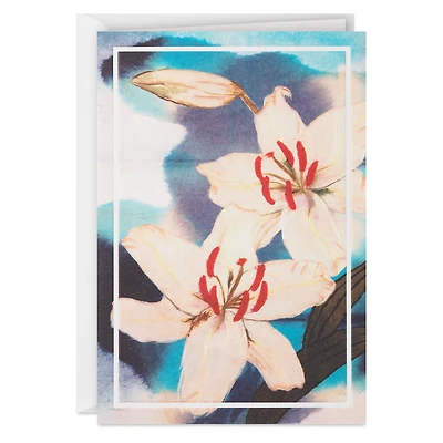 ArtLifting Blooming Lilies Blank Card for only USD 3.99 | Hallmark
