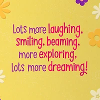 Laughing, Exploring, Dreaming 2nd Birthday Card for Girls for only USD 3.99 | Hallmark