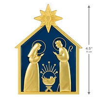 God So Loved the World Nativity Metal Ornament for only USD 30.99 | Hallmark