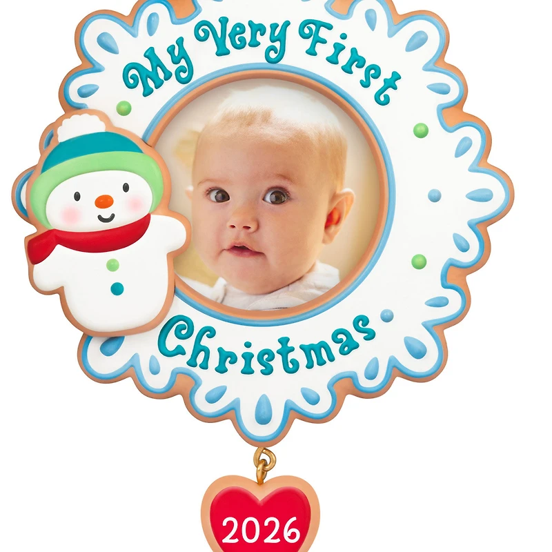 My Very First Christmas 2026 Photo Frame Ornament for only USD 22.99 | Hallmark
