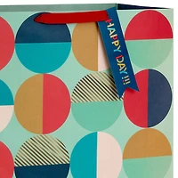 15" Modern Semi-Circles Extra-Deep Gift Bag for only USD 5.49 | Hallmark