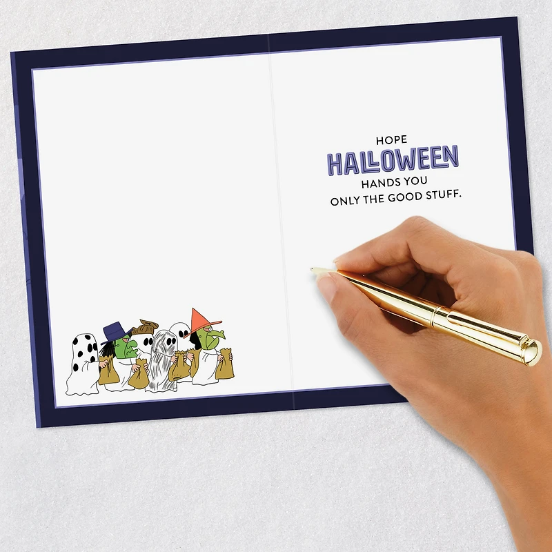 Peanuts® I Got a Rock Funny Halloween Card for only USD 3.29 | Hallmark