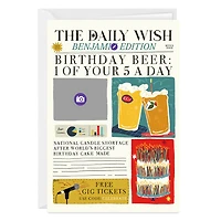 Birthday Beer News Custom Birthday Card for only USD 4.99 | Hallmark