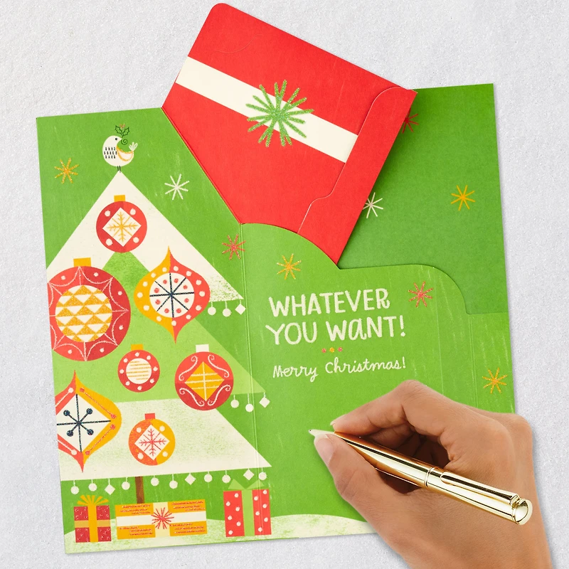 I Know What You're Getting Pop-Up Money Holder Christmas Card for only USD 4.99 | Hallmark