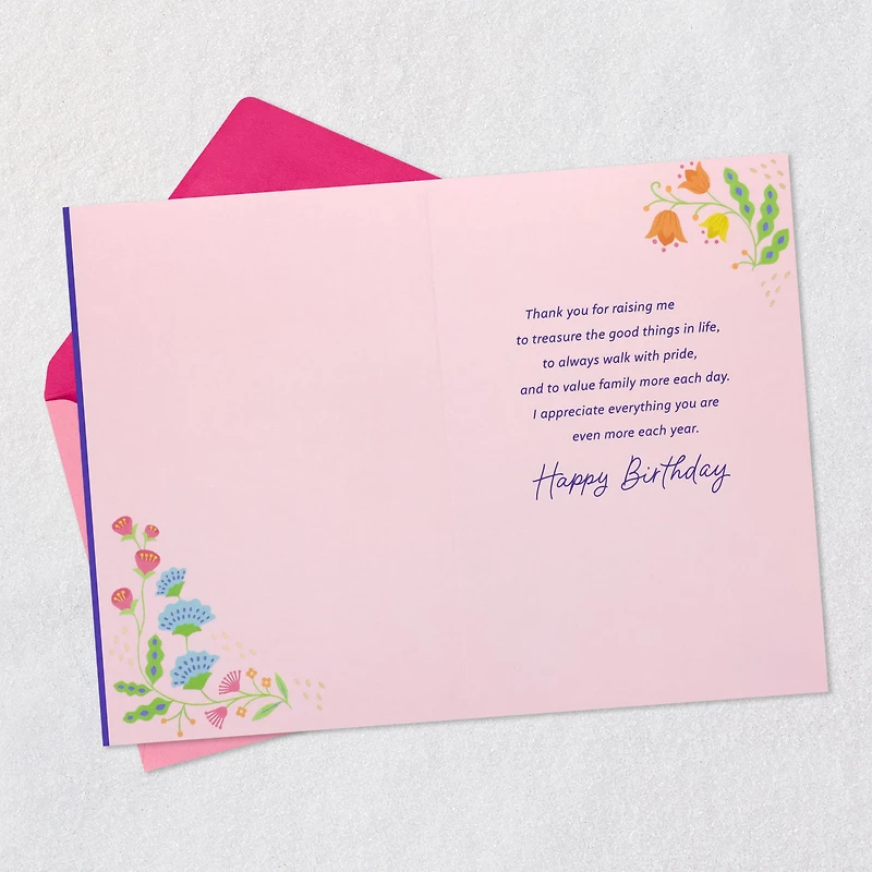 Thank You for Raising Me Birthday Card for Mom for only USD 9.99 | Hallmark