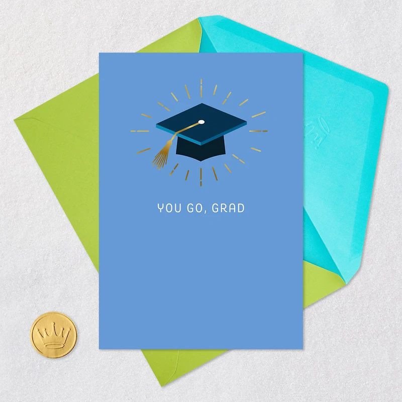 You Go, Grad Middle School Graduation Card for only USD 3.99 | Hallmark