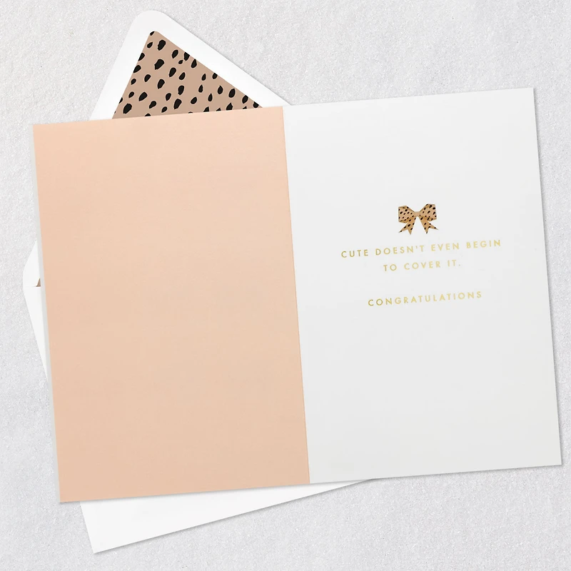 Cute Doesn't Begin to Cover It New Baby Girl Card for only USD 7.59 | Hallmark
