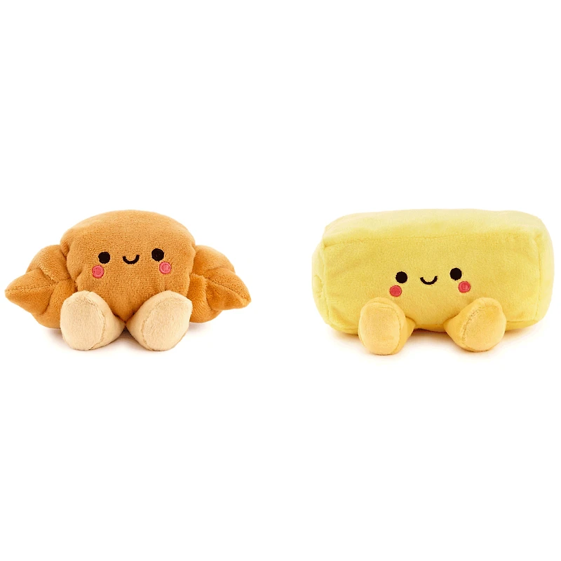 Better Together Croissant and Butter Magnetic Plush Pair, 2.5" for only USD 16.99 | Hallmark