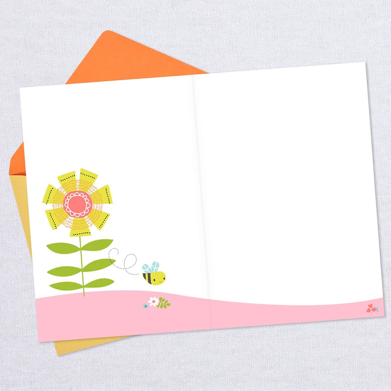Flowers and Bee Blank Card for only USD 2.99 | Hallmark