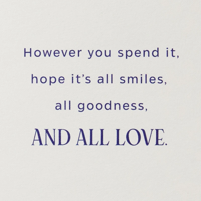 Lacey Chabert Collection Hope It's All Smiles and Love Mother's Day Card for only USD 4.99 | Hallmark