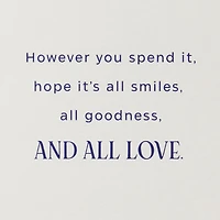 Lacey Chabert Collection Hope It's All Smiles and Love Mother's Day Card for only USD 4.99 | Hallmark