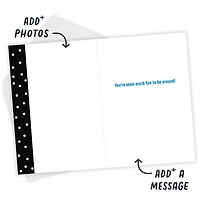 Modern Snowman Custom Holiday Card for only USD 4.99 | Hallmark