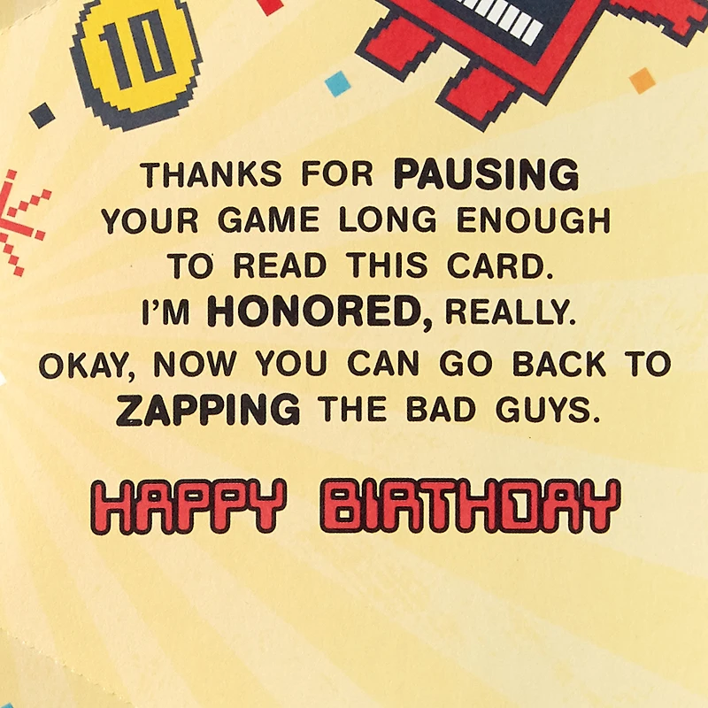 Whole New Level Funny Pop-Up 10th Birthday Card for only USD 5.59 | Hallmark
