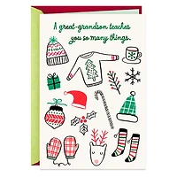 Love and Pride Christmas Card for Great-Grandson for only USD 2.99 | Hallmark