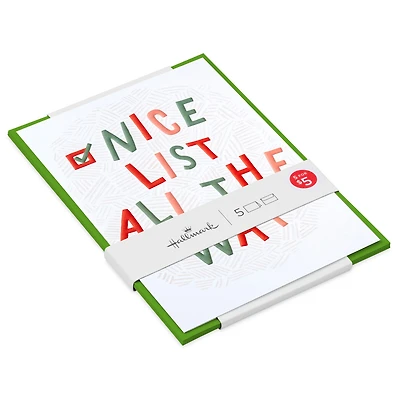 Nice List All the Way Boxed Christmas Cards, Pack of 5 for only USD 5.00 | Hallmark