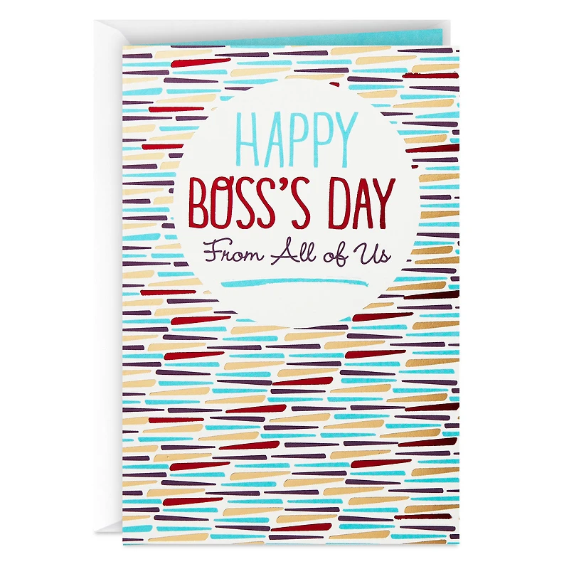 It's Great to Work With You Boss's Day Card From All for only USD 2.00 | Hallmark