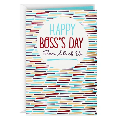 It's Great to Work With You Boss's Day Card From All for only USD 2.00 | Hallmark