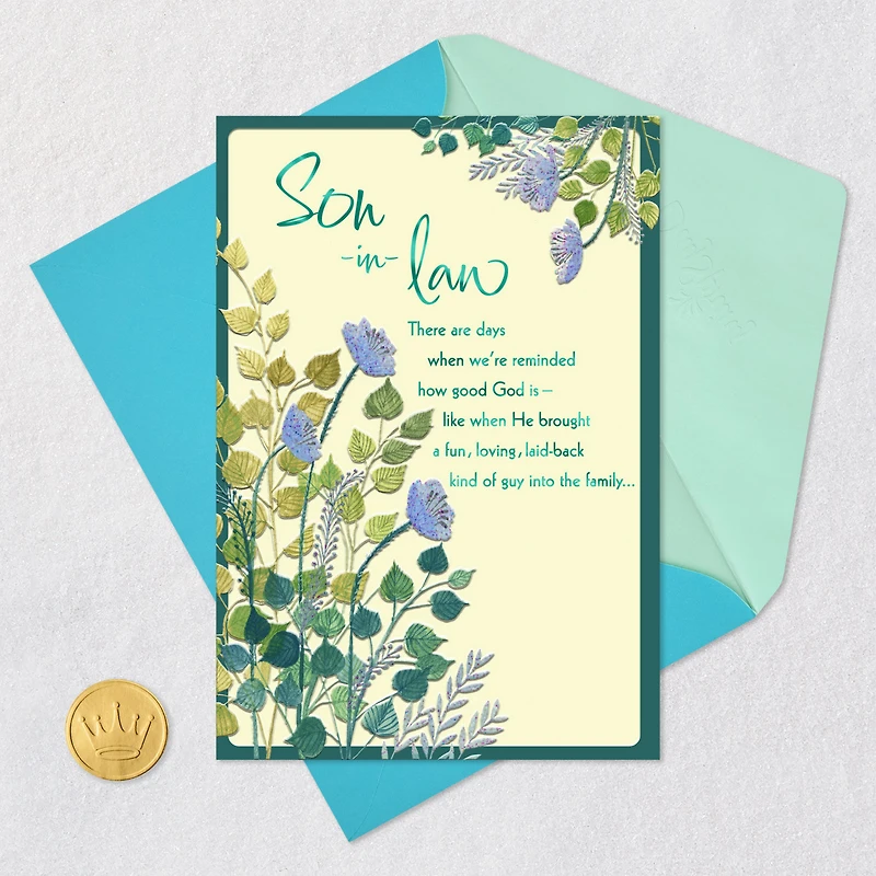 You're a Gift Religious Birthday Card for Son-in-Law for only USD 4.59 | Hallmark