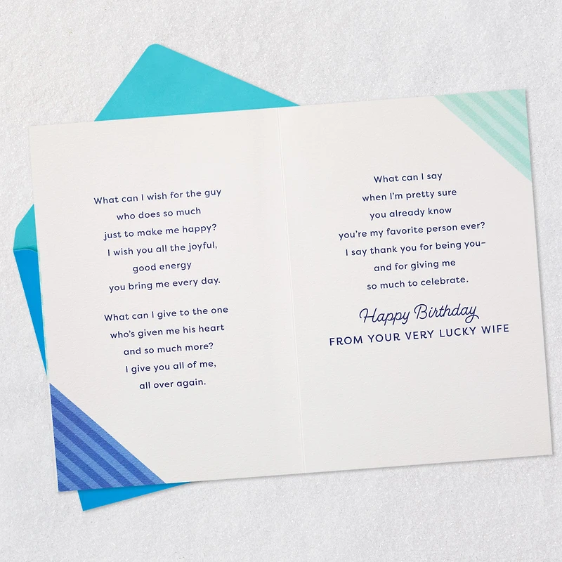 Thanks for Being You Birthday Card for Husband From Wife for only USD 7.59 | Hallmark