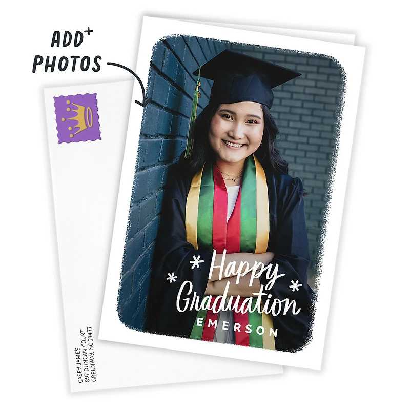 White Frame Custom Graduation Card for only USD 4.99 | Hallmark