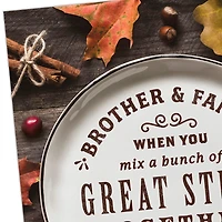 Love Spending Time With You Thanksgiving Card for Brother and Family for only USD 3.59 | Hallmark