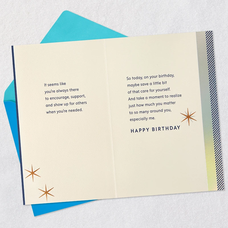 Take Time for You Birthday Card for Brother for only USD 5.99 | Hallmark