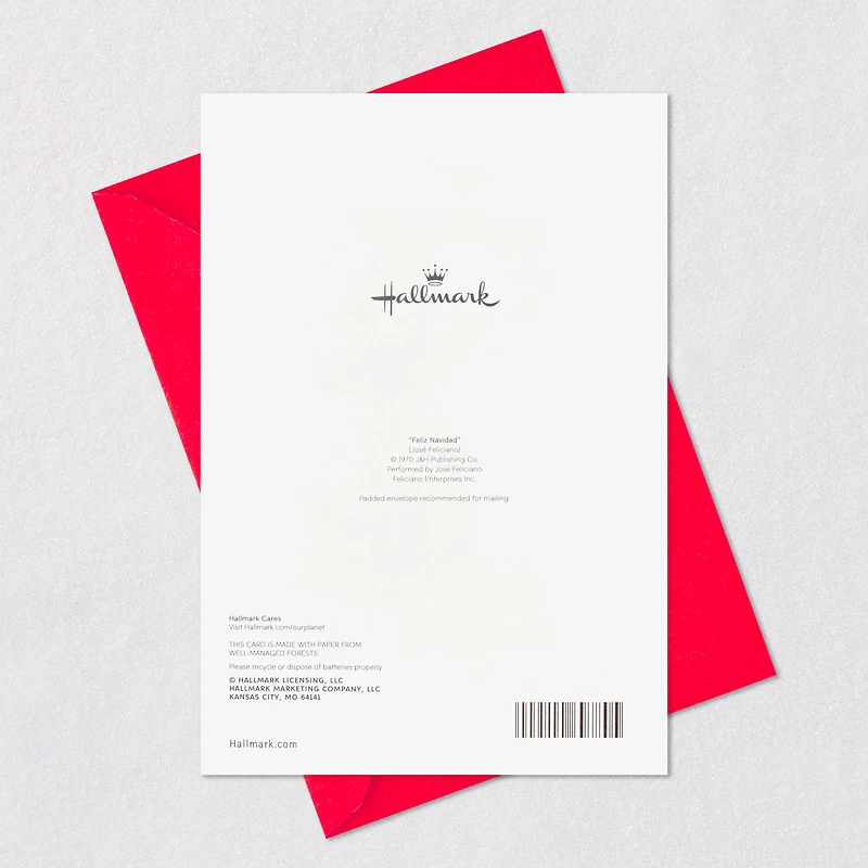 Feliz Navidad Bilingual Funny Musical Christmas Card With Motion for only USD 7.99 | Hallmark