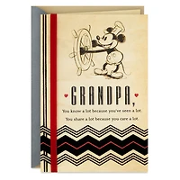 Disney Mickey Mouse World of Love and Experience Father's Day Card for Grandpa for only USD 5.99 | Hallmark