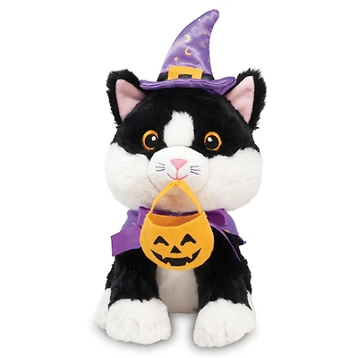 Cuddle Barn Trick-or-Treat Tammy Cat Singing Stuffed Animal With Motion, 9" for only USD 29.99 | Hallmark