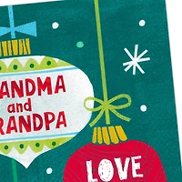 Love You Christmas Card for Grandma and Grandpa for only USD 2.50 | Hallmark