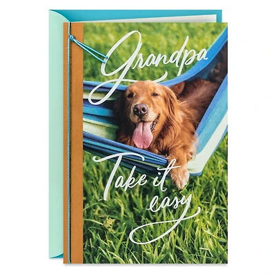 Take It Easy Birthday Card for Grandpa for only USD 6.59 | Hallmark