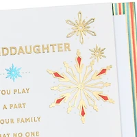 You're a Special Part of Our Family Christmas Card for Granddaughter for only USD 5.59 | Hallmark
