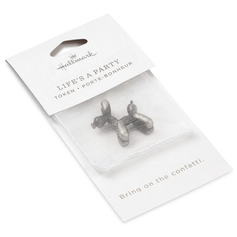 Life's a Party Balloon Dog Metal Pocket Token for only USD 9.99 | Hallmark